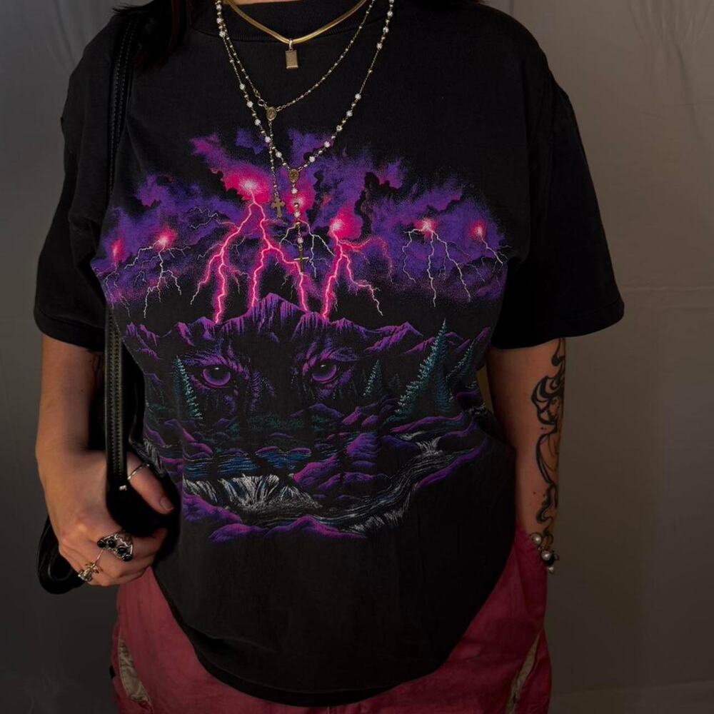Vintage double sided graphic tee